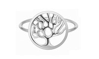 Tree Of Life Silver Plated Ring (7) - sparklingselections