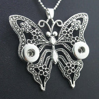 Butterfly Long Chain Bohemian Pendants Necklaces - sparklingselections