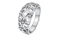 Silver Gold Plated Wedding Rings - sparklingselections