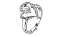 Fashion Silver Plated Finger Rings For Women - sparklingselections