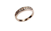 Single Row Of Small Rhinestone Ring - sparklingselections