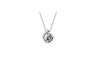 Small Cubic Zirconia Diamond Pendant Necklace
