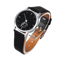 New Classic Electronic Analog Leather Strip Wrist Watch leather wrist watch for men - sparklingselections
