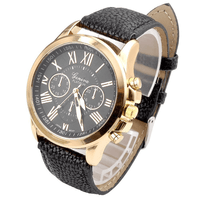 Men Casual  Fashion Roman Numerals Wristwatch and Best Watch for Men - sparklingselections