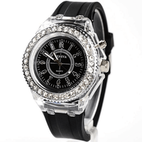 Beautiful Women Led Backlight Sport Quartz Wrist Watch female wrist watch - sparklingselections
