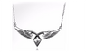 Mortal City of Bones Ashes Angel Wings Power Rune Pendant Necklace