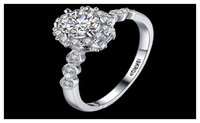 Aneis Feminino Anillos Fine Cubic Zirconia Wedding Ring