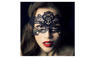 Black Sexy Lady Lace Mask Cutout Eye Mask for Masquerade Party