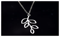 Leaves Statement Pendant Necklace For Women Wedding Jewelry Choker Party - sparklingselections