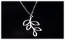 Leaves Statement Pendant Necklace For Women Wedding Jewelry Choker Party