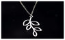 Leaves Statement Pendant Necklace For Women