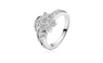 Zircon Fabulous Plant Engagement Ring for Women (8,9)