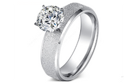 Top Quality Rings For Women Sequin With Cubic Zirconia Stone