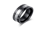 Roman Numerals Stainless Steel Rings For Women - sparklingselections