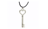 New Women Fashion Hand Made Vintage Silver Key Pendant Necklace