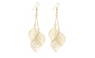 Dangle Long Hollow Leaves Earrings For Women