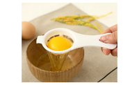 Egg Separator White Yolk Filter Sieve Divider Sifting Plastic Tool