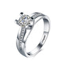 New Stylish Platinum Plating Fashion Engagement Ring