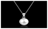 Long Pearl Pendant Necklace For Women