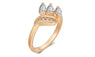 Horse Eye Shaped Zircon Crystal Ring For Women (6,7,9)