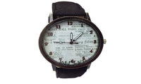 Men's  Cowboy Fabric Band Wrist Watch - sparklingselections