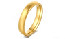 Stainless Steel 18k Gold Plated Ring For Women