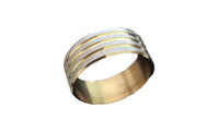 Men's High Polished Signet Stainless Steel ring - sparklingselections