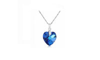 Heart Crystal Pendant Necklace - sparklingselections
