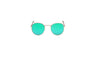 Designing Retro Round Sunglasses Women's Alloy Mirror Sunglasses