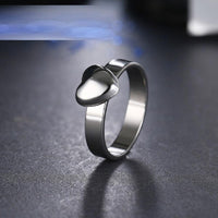 Lovely Heart Shinning Wedding Ring - sparklingselections