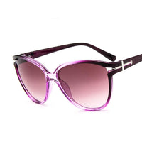 Gradient Points Oversized Frame Sun Glasses - sparklingselections