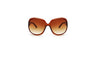 Fashion Retro Oversized Round Sunglasses