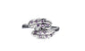 Inlaid Crystal Ring For Women