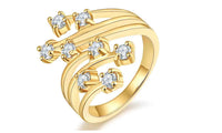 Hollow Out Gold Color Ring for Women - sparklingselections