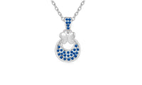 Fashion Butterfly Crystal Pendant Necklace for Women - sparklingselections