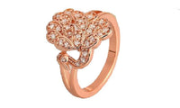 Real Gold Plated Ring  For Women - sparklingselections