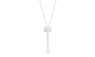 One Direction Silver Rose Plated Arrow Pendant Necklace