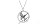 Punk Style Bird Pendant Necklace