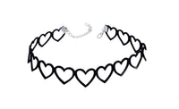 Women's Summer Beach Black Short Chokers Necklace - sparklingselections