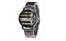 Luxury Stainless Steel Casual Piano Note Printed Watch