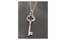 Love Vintage Silver universal Key Pendant Necklace For Women