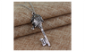 Vintage Stylish Shylock Detective Key Pendant Necklace For Mens