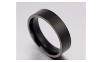 Titanium Band Brushed Wedding Stainless Steel Solid Ring For Men - sparklingselections